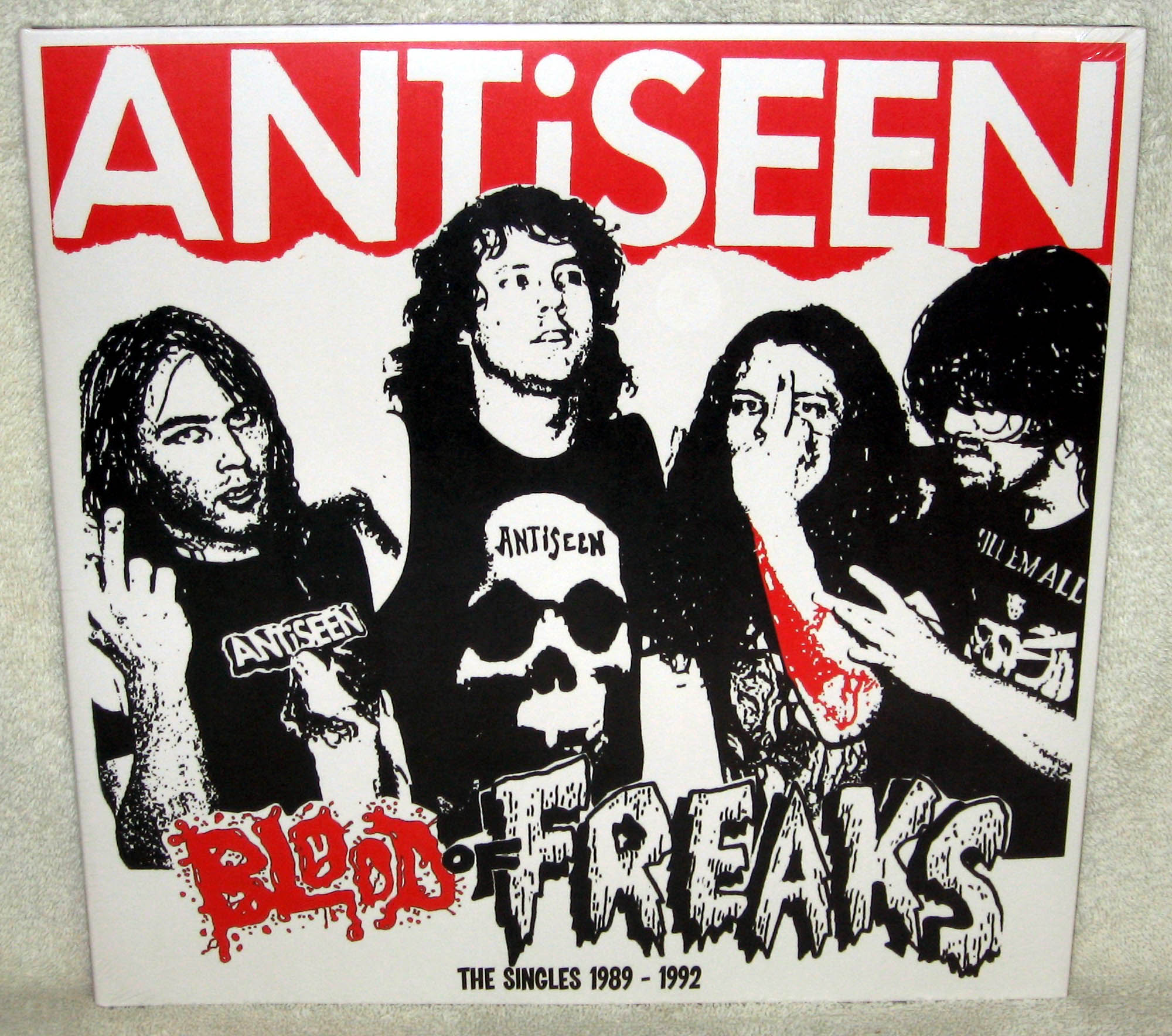 ANTiSEEN "Blood Of Freaks" LP (TKO) Gate-Fold RED VINYL